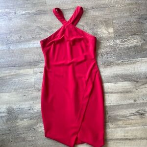 She & Sky Red Dress